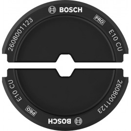BOSCH PRO Crimping Die, E10 CU, 10 mm2, Copper 2608001123