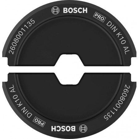 BOSCH PRO Crimping Die, DIN K10 AL, 10 mm2, Aluminium 2608001135
