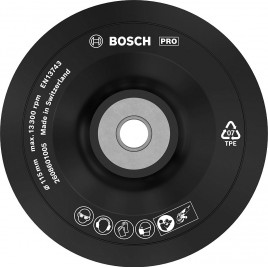 BOSCH Talerz oporowy PRO, miękki, 115 mm, M14 2608601005