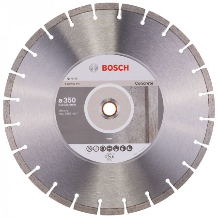 BOSCH Standard for Concrete Diamentowa tarcza tnąca 350x20mm 2608602544