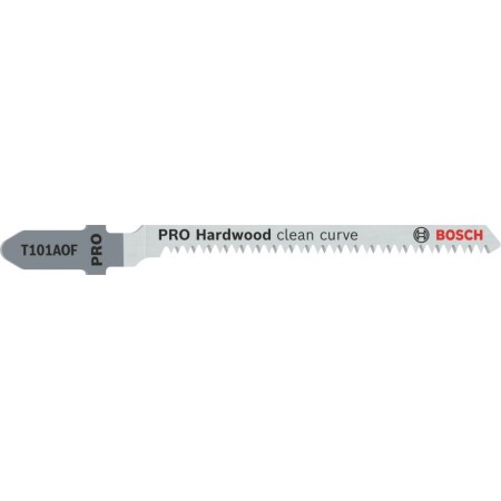 BOSCH Brzeszczot do wyrzynarki PRO Hardwood clean curve T101AOF 83 mm, 3 szt. 2608636225