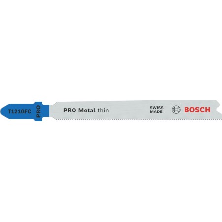 BOSCH Brzeszczot do wyrzynarki PRO Metal thin T121GFC, 92 mm, 3 szt. 2608655103