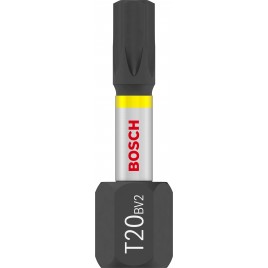 BOSCH Bit PRO Torx Impact, T20, 25 mm, z okienkiem, 10 × 25 szt. 2607002805