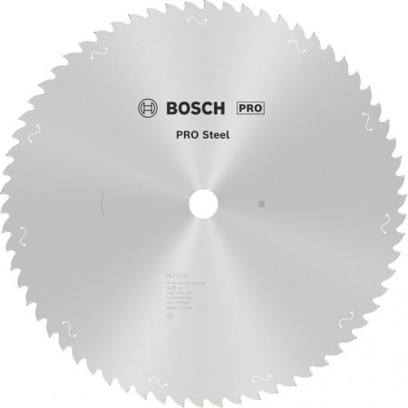 BOSCH Tarcza pilarska PRO Steel, do narzędzi przewodowych, 355 × 2,2 × 25,4 mm, T66