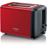 Bosch Compact toaster DesignLine Czerwony TAT3P424