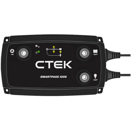 CTEK SMARTPASS 120S, (12V/120A) uzupełnienie ładowarki D250SE, 40-678 CTEK SMARTPASS 120S, (12V/120A) uzupełnienie ładowarki D250SE, 40-678