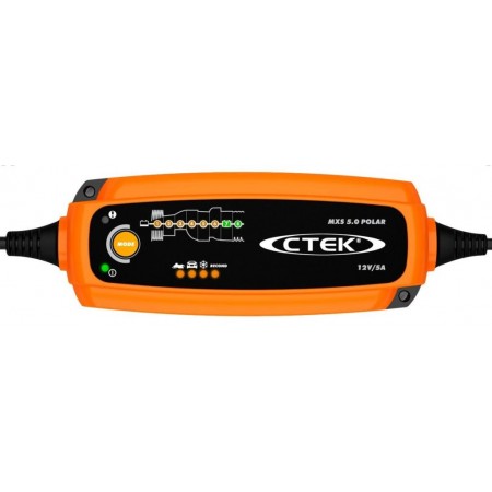 CTEK Prostownik automatyczny MXS 5.0 POLAR (12V/5A) 56-855