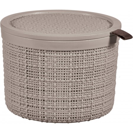 CURVER JUTE 2L Koszyk okrągły 17 x 17 x 13 cm, taupe 01903-382