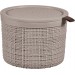 CURVER JUTE 2L Koszyk okrągły 17 x 17 x 13 cm, taupe 01903-382