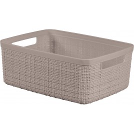 CURVER JUTE S 5L Koszyk 27 x 20 x 11 cm, taupe 01904-382