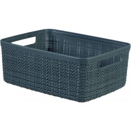 CURVER JUTE S 5L Koszyk 27 x 20 x 11 cm, ciemny szary 01904-G44
