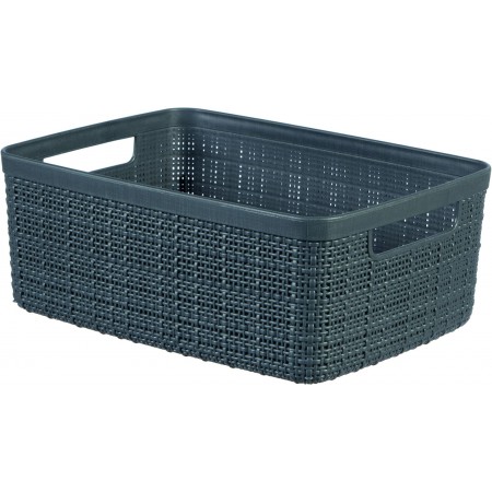 CURVER JUTE S 5L Koszyk 27 x 20 x 11 cm, ciemny szary 01904-G44