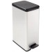 CURVER SLIM BIN 40L Kosz na śmieci 25 x 39,3 x 60,7 cm srebrny 02340-582