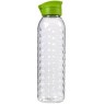 CURVER DOTS 0,75L Butelka 25 x 7 cm przezroczysta/zielona 00281-240