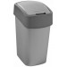 CURVER FLIP BIN 10L Kosz na śmieci 35 x 18,9 x 23,5 cm srebrny/szary 02170-686