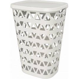 CURVER OCEANA 55L Kosz na bieliznę 42,6 × 34,5 × 60,1 cm, beżowy 00520-885 CURVER OCEANA 55L Kosz na bieliznę 42,6 × 34,5 × 60,1 cm, beżowy 00520-885