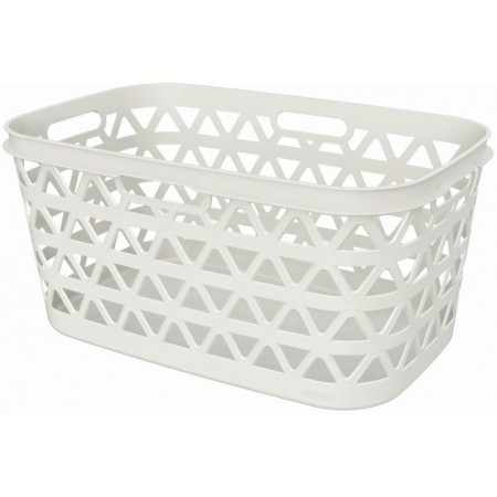 CURVER OCEANA 45L Kosz do magla 57,1 × 37,1 × 27,1 cm, beżowy 00521-885 CURVER OCEANA 45L Kosz do magla 57,1 × 37,1 × 27,1 cm, beżowy 00521-885