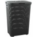 CURVER STYLE 60L Kosz na bieliznę 44,8 x 61,5 x 34,1 cm, ciemny szary 00707-308
