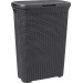 CURVER STYLE 40L Kosz na bieliznę 44,8 x 61,5 x 26,5 cm, ciemny szary 00709-308