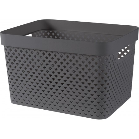 CURVER PURE 17L Koszyk 35,5 x 26,2 x 21,9 cm, szary 01420-G43