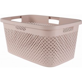 CURVER PURE 47L Kosz na czyste pranie 60 x 40 x 28 cm, różowy 01917-Q70