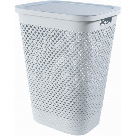 CURVER PURE 55L Kosz na brudną bieliznę 43 x 35 x 58 cm, niebieski 01918-126