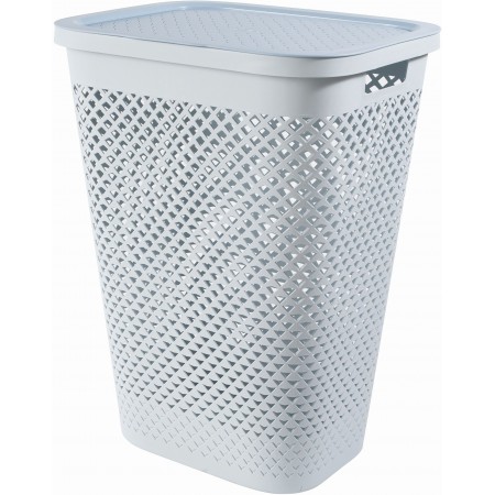 CURVER PURE 55L Kosz na brudną bieliznę 43 x 35 x 58 cm, niebieski 01918-126