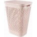 CURVER PURE 55L Kosz na brudną bieliznę 43 x 35 x 58 cm, różowy 01918-Q70