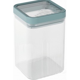 CURVER KARA 1,2L Pojemnik na artykuły sypkie 10,7 × 10,7 × 15 cm, niebieski 03101-H27