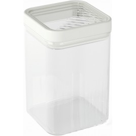 CURVER KARA 1,2L Pojemnik na artykuły sypkie 10,7 × 10,7 × 15 cm, biały 03101-W53