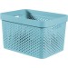 CURVER INFINITY 17L Pojemnik ażurowy 36 x 27 x 22 cm, niebieski 04740-W19