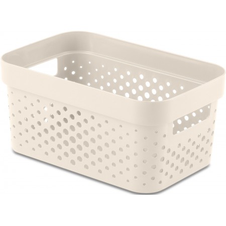 CURVER INFINITY 4,5 L Pojemnik ażurowy 26 x 18 x 12 cm, kremowy 04747-X64 CURVER INFINITY 4,5 L Pojemnik ażurowy 26 x 18 x 12 cm, kremowy 04747-X64