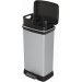 CURVER DECO BIN DUO 23L+23L Kosz na śmieci 39 x 29 x 72 cm srebrny 08680-582