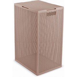 CURVER KAYA 60L Kosz na bieliznę 38 × 29 × 58,5 cm, pudrowy róż 17213761 CURVER KAYA 60L Kosz na bieliznę 38 × 29 × 58,5 cm, pudrowy róż 17213761