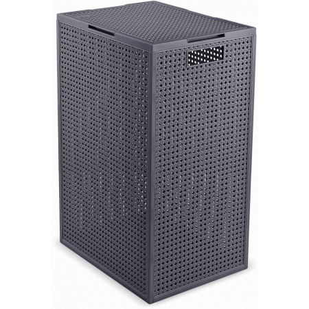 CURVER KAYA 60L Kosz na bieliznę 38 × 29 × 58,5 cm, niebieskoszary 17213761 CURVER KAYA 60L Kosz na bieliznę 38 × 29 × 58,5 cm, niebieskoszary 17213761