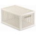 CURVER KAYA S 7L Koszyk z przykrywką 18,8 x 30 x 15,4 cm, kremowy 17213762