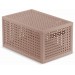 CURVER KAYA S 7L Koszyk z przykrywką 18,8 × 30 × 15,4 cm, pudrowy róż 17213762