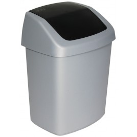 CURVER SWING BIN 15L Kosz na śmieci 30,6 x 24,8 x 41,8 cm szary 03985-373