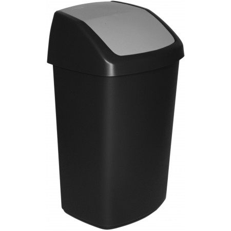 CURVER SWING BIN 50L Kosz na śmieci 40,6 x 34 x 66,8 cm czarny 03987-Y09