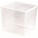 CURVER TEXTILE 33L Pojemnik 39,5 x 34,2 x 34,3 cm transparentny 03000-001