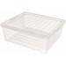 CURVER TEXTILE 10L Pojemnik 34,2 x 29,7 x 12,5 cm transparentny 03007-001