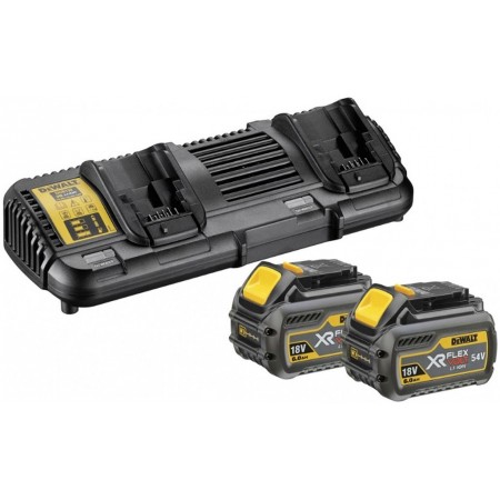 DeWALT DCB132T2 Zestaw XR FlexVolt Ładowarka DCB132 + 54V 2x6,0Ah