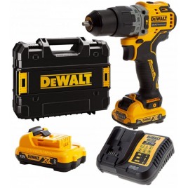 DeWALT DCD706D2 Wkrętarka udarowa XR (57Nm/12V/2x2,0Ah) Tstak