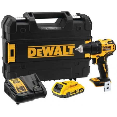 DeWALT DCD708D1T Kompaktowa wiertarko-wkrętarka akumulatorowa XR (65Nm/18V/1x2,0Ah) Tstak DeWALT DCD708D1T Kompaktowa wiertarko-wkrętarka akumulatorowa XR (65Nm/18V/1x2,0Ah) Tstak