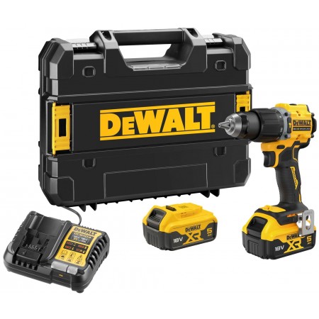 DeWALT DCD799P2T Bezszczotkowa wiertarko-wkrętarka udarowa (74Nm/18V/2x5,0Ah)walizka Tstak DeWALT DCD799P2T Bezszczotkowa wiertarko-wkrętarka udarowa (74Nm/18V/2x5,0Ah)walizka Tstak
