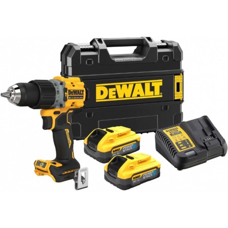 DeWALT DCD805H2T Wkrętarka udarowa (90Nm/18V/2x5,0Ah PowerStack) Tstak