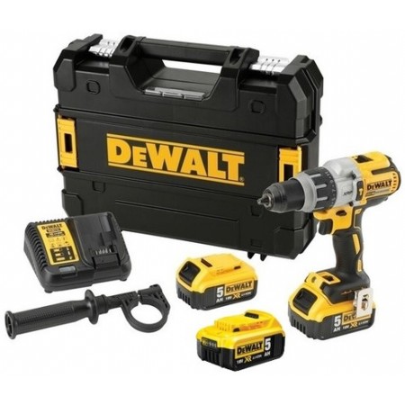 DeWALT DCD996P3 Aku Wiertarko-wkrętarka z udarem XR (95Nm/18V/3x5,0Ah) Tstak