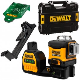 DeWALT DCE089NG18 Laser krzyżowy samopoziomujący, 3x 360 ° zielony 18V kufer Tstak