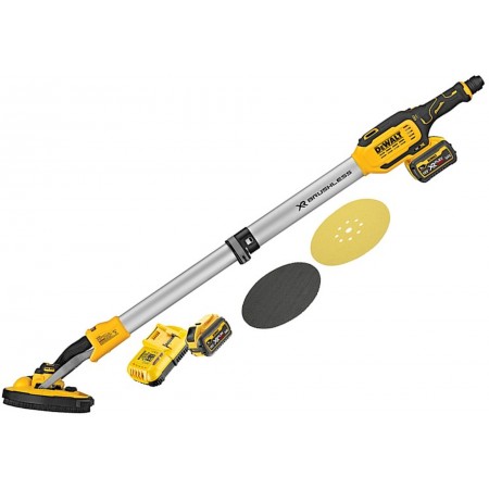DeWALT DCE800T2 Aku szlifierka do płyt gipsowo-kartonowych 225mm XR (18V/2x6Ah) DeWALT DCE800T2 Aku szlifierka do płyt gipsowo-kartonowych 225mm XR (18V/2x6Ah)