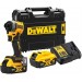 DeWALT DCF850P2T Aku zakrętarka udarowa 1/4" (205Nm/18V/2x5,0Ah) Tstak